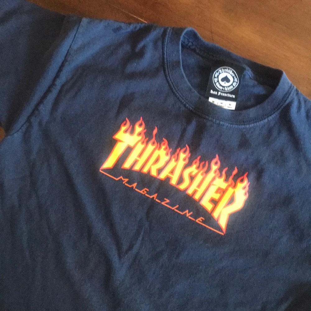 Thrasher tee boys M